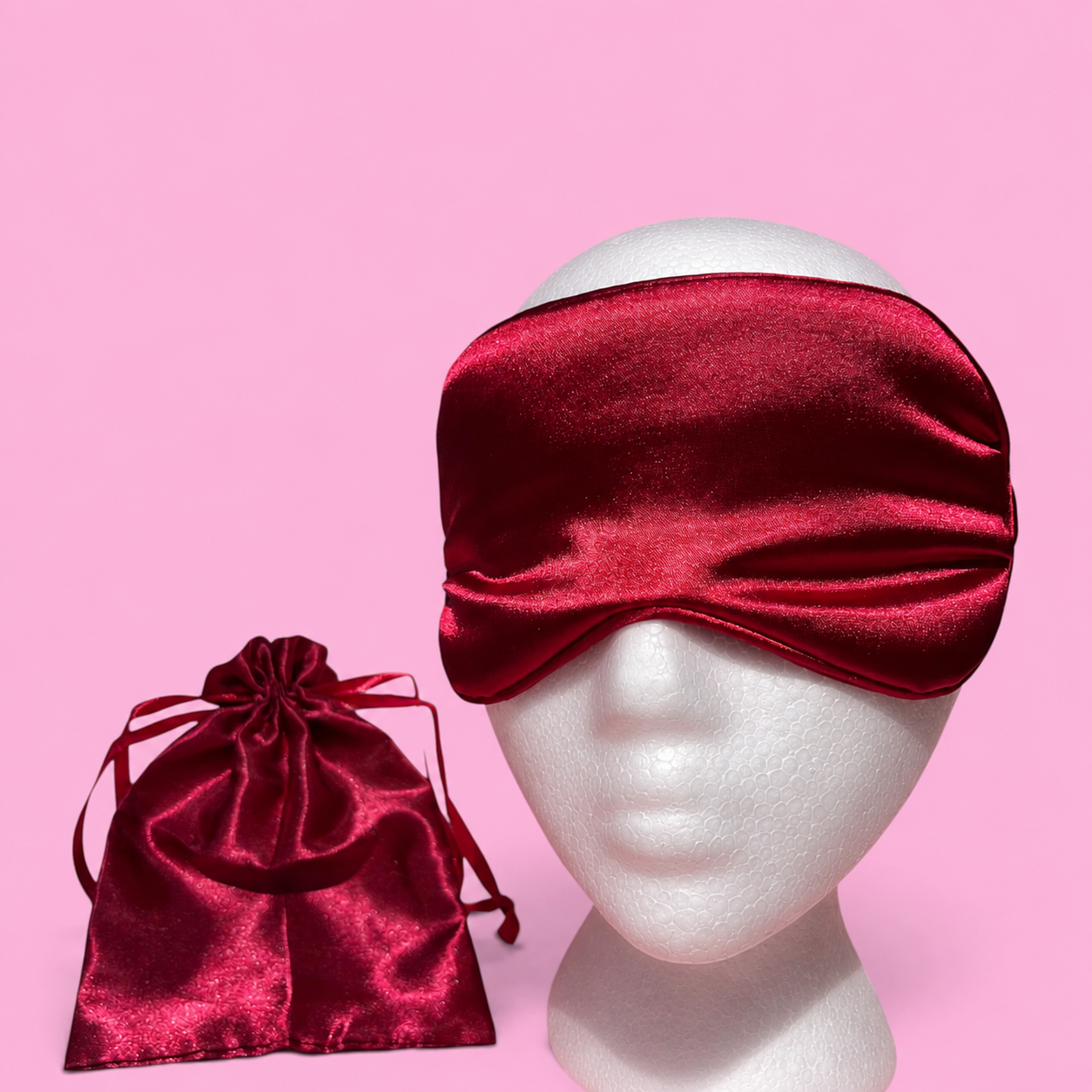 No Peeking | Padded Satin Blindfold