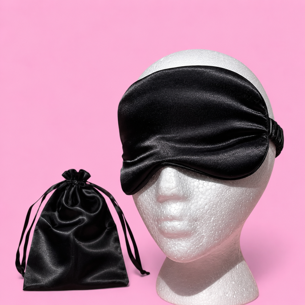 No Peeking | Padded Satin Blindfold