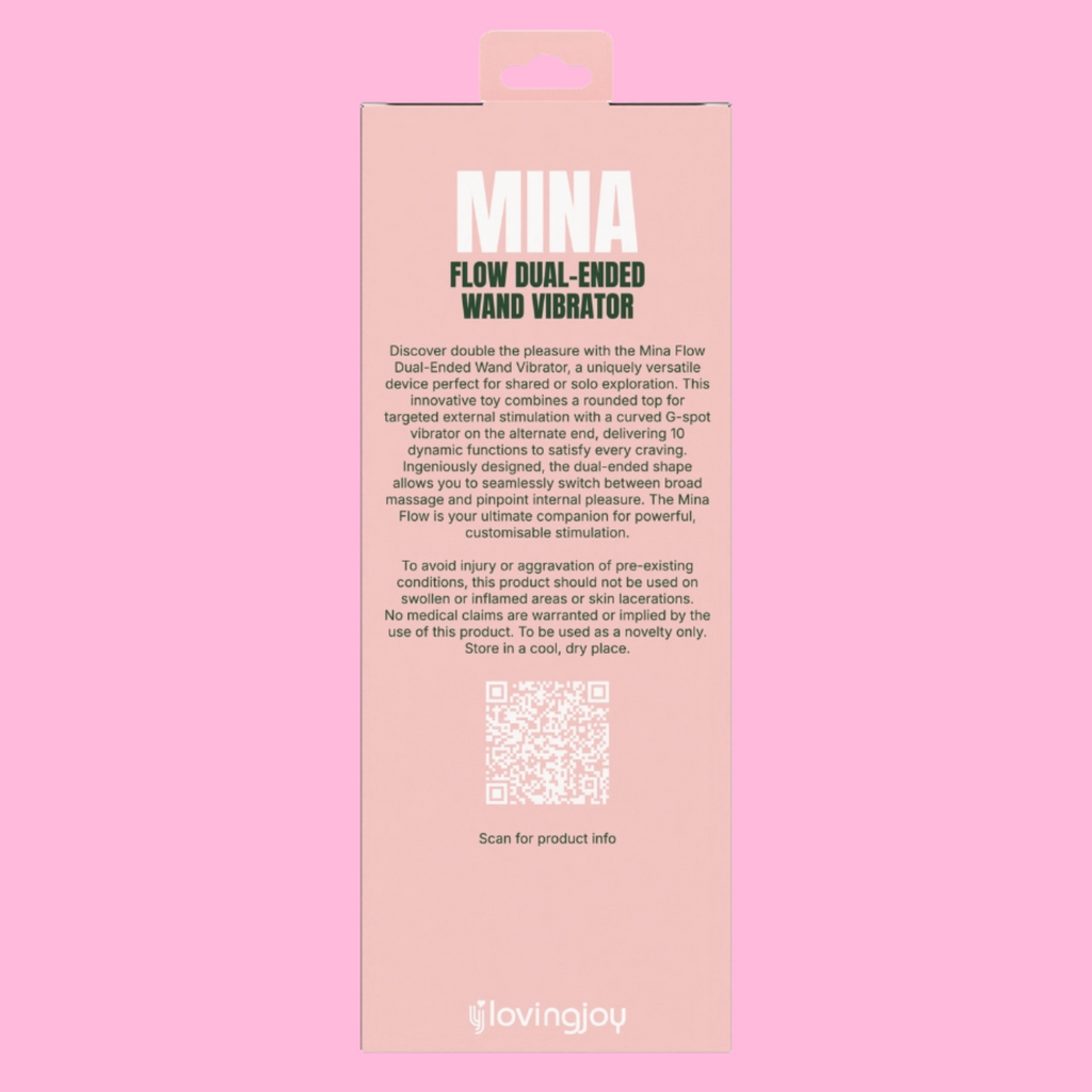 Double Trouble | Mina Flow Dual-Ended Wand Vibrator