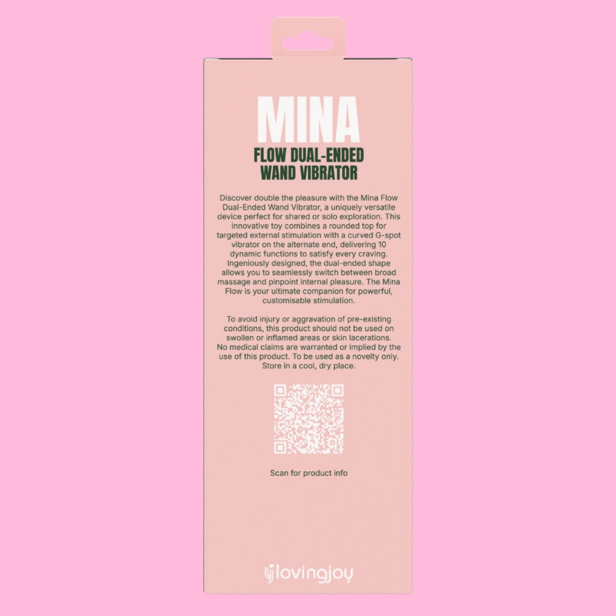 Double Trouble | Mina Flow Dual-Ended Wand Vibrator