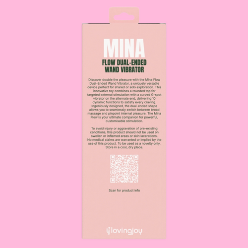 Double Trouble | Mina Flow Dual-Ended Wand Vibrator