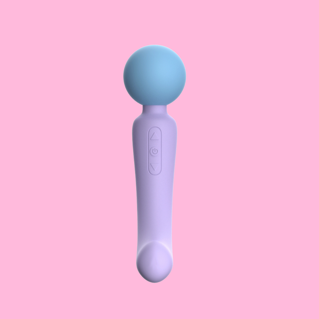 Double Trouble | Mina Flow Dual-Ended Wand Vibrator