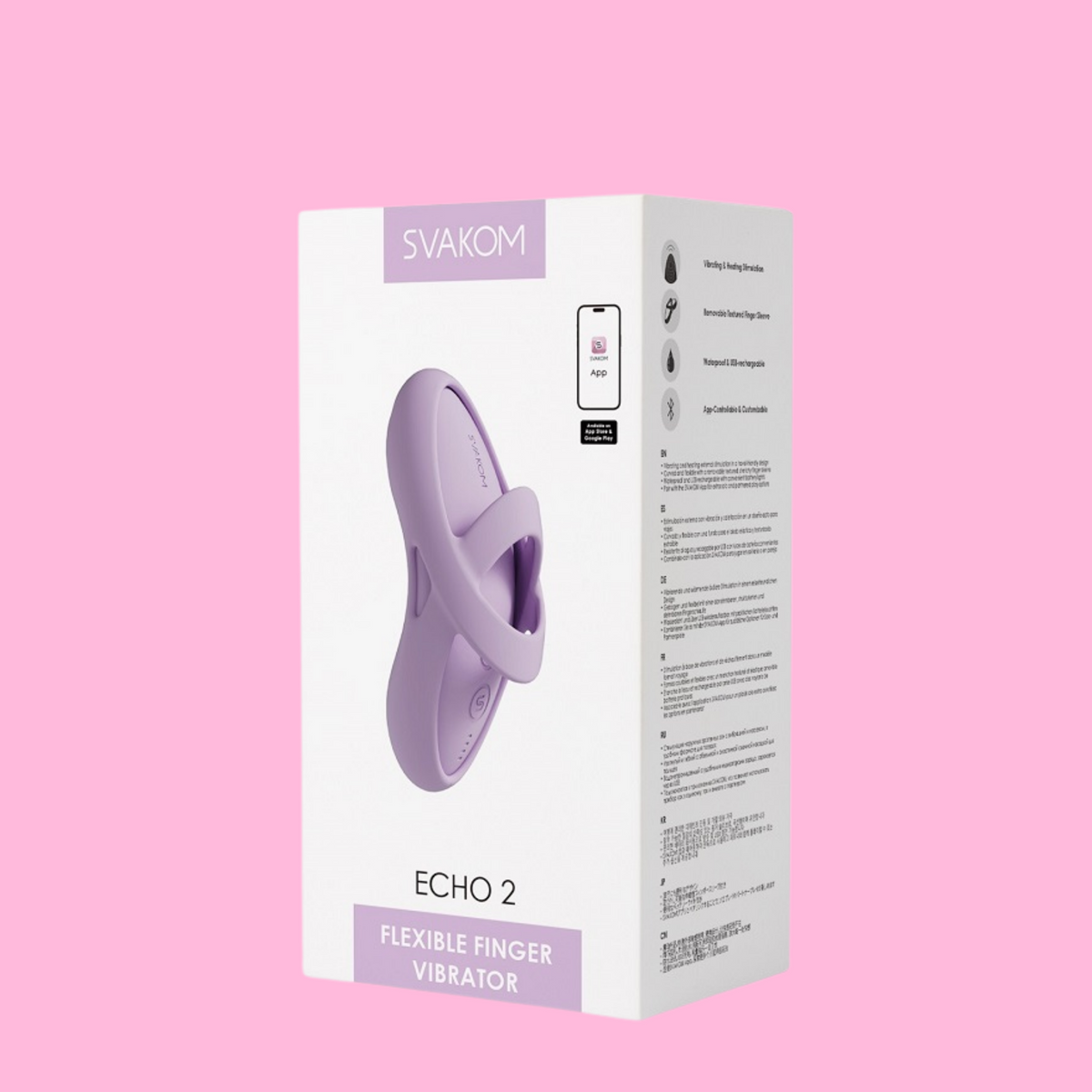 Helping Hand | Svakom ECHO 2 App-controlled Flexible Finger Vibrator