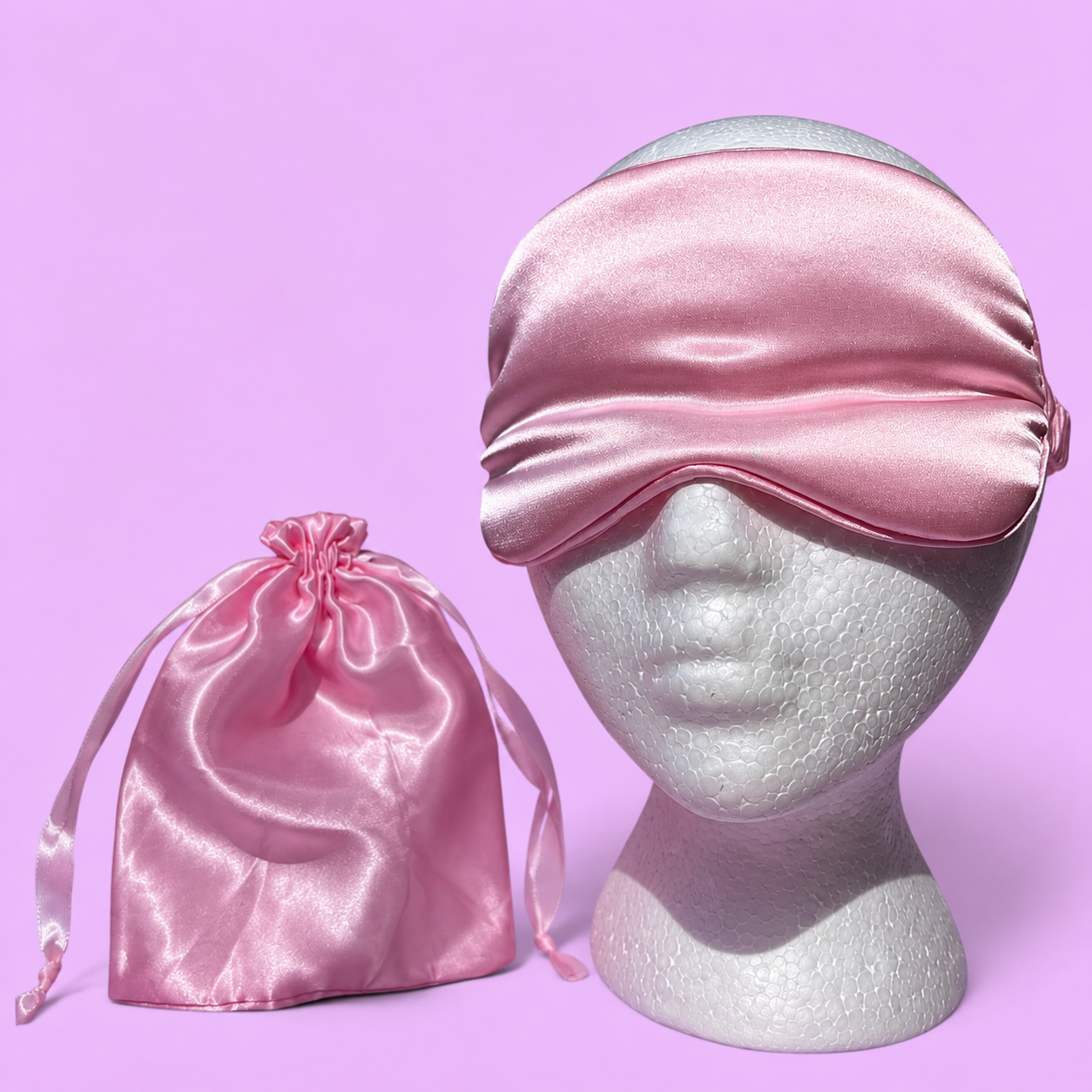 No Peeking | Padded Satin Blindfold