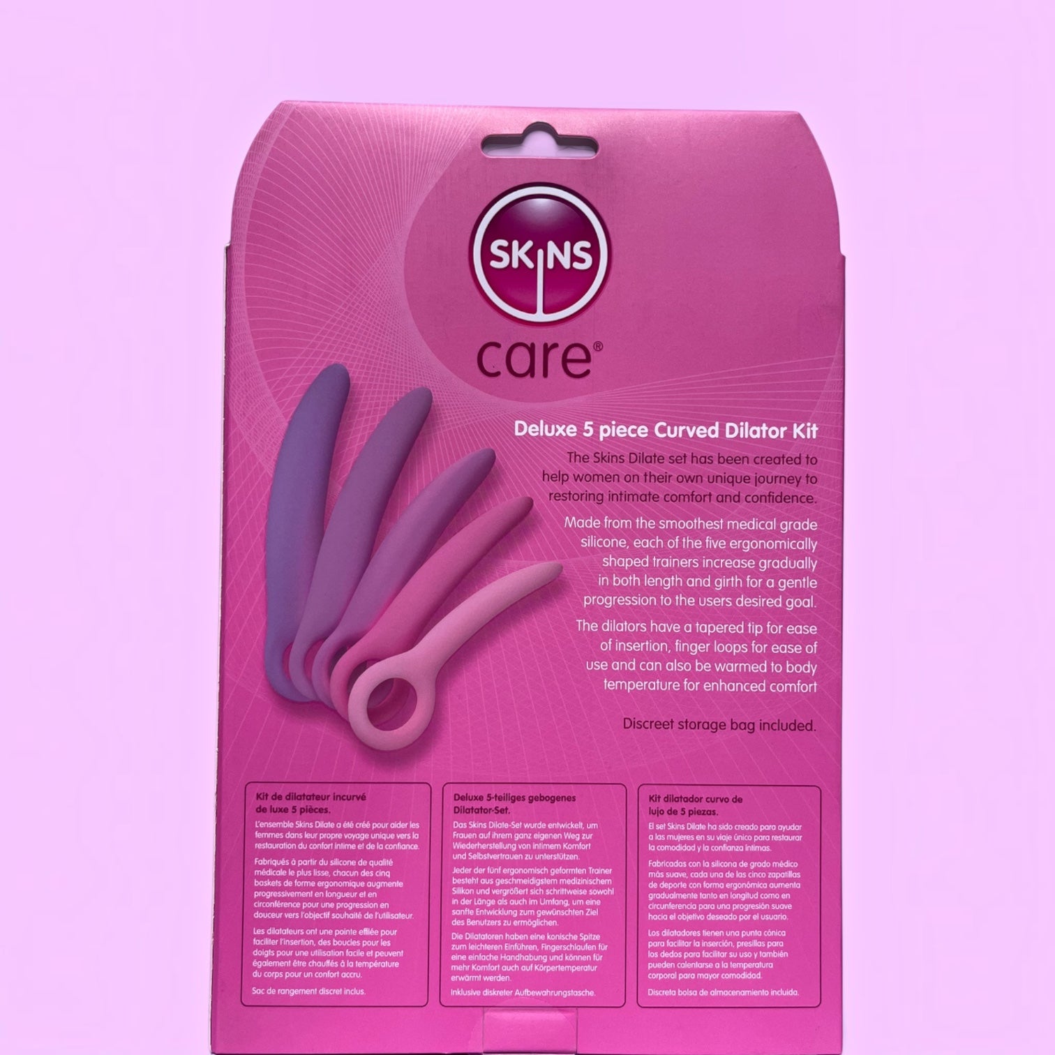 At Your Own Pace | 5-Piece Curved Dilator Set