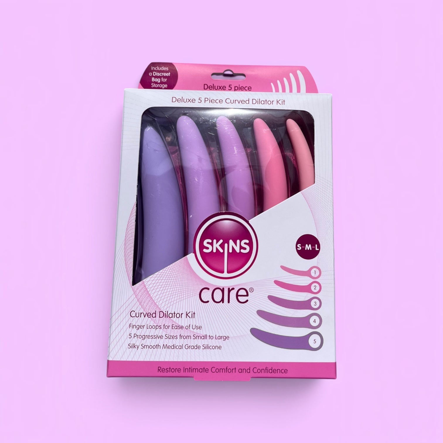 At Your Own Pace | 5-Piece Curved Dilator Set