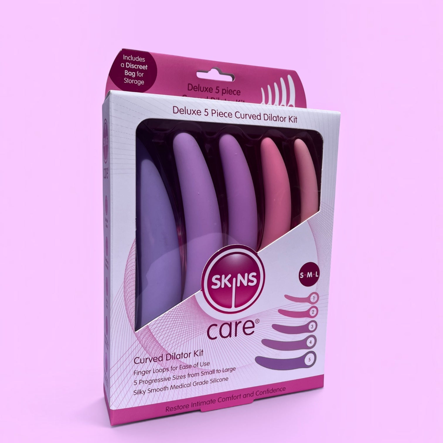 At Your Own Pace | 5-Piece Curved Dilator Set