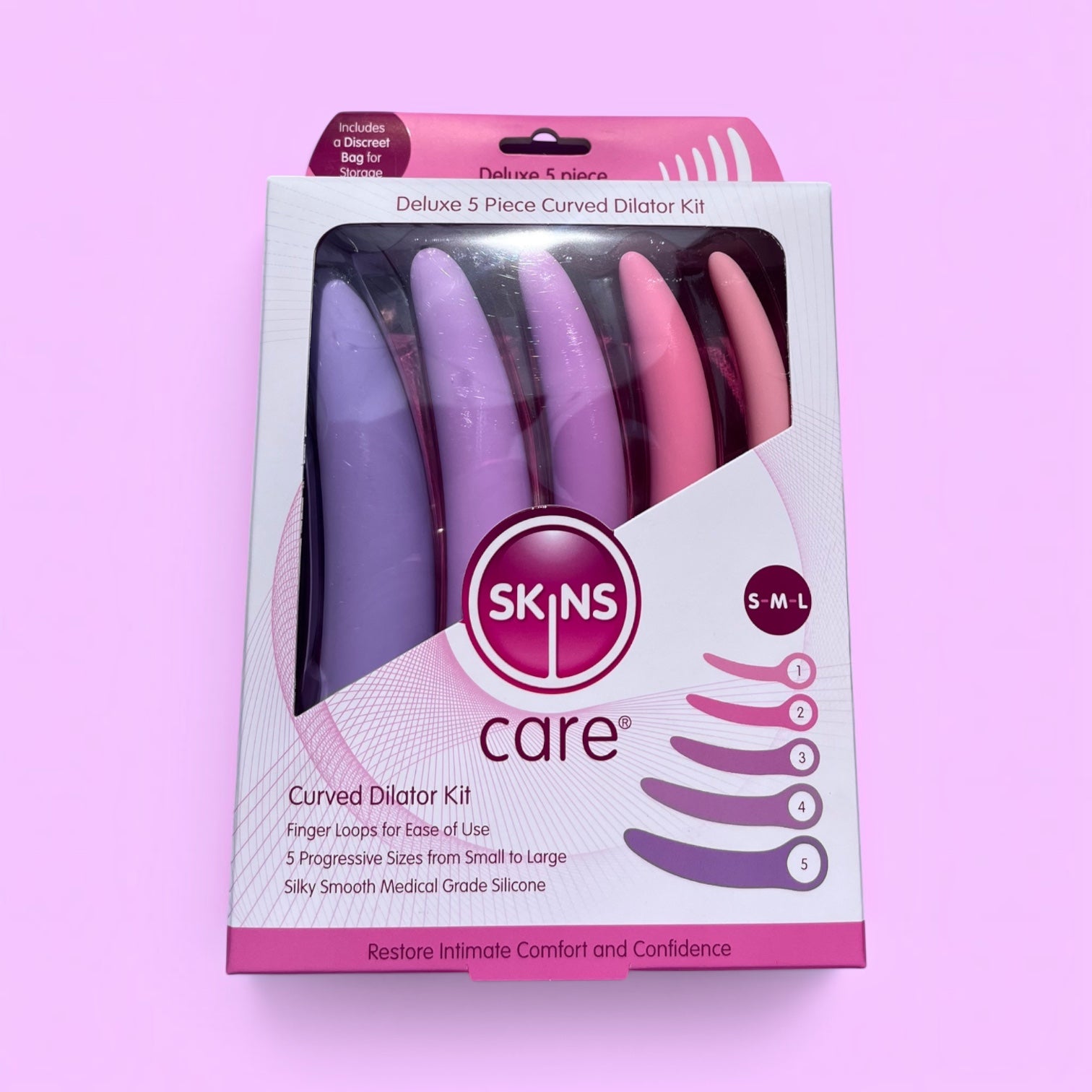 At Your Own Pace | 5-Piece Curved Dilator Set